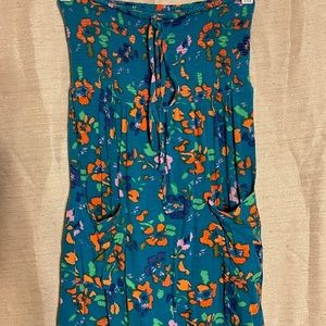 Used Aerie Cover Up Strapless Dress